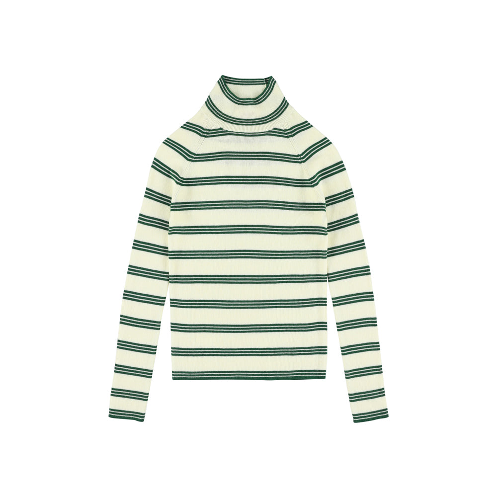 CAMEL+ 45-GREEN STRIPE